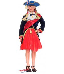 Costume di carnevale RIVOLUZIONARIA FRANCESE BABY